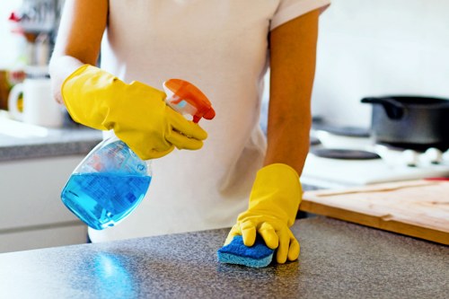 Sustainable flat cleaning and recycling in London