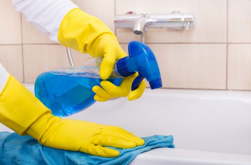 One time cleaning service for a London property after renovation