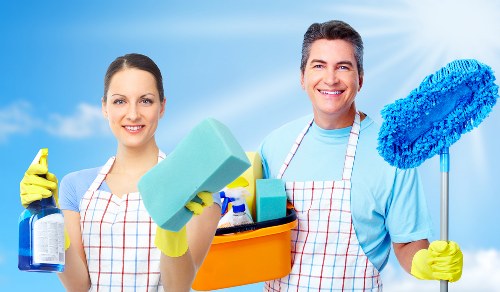 Risk assessment during a London flat cleaning visit